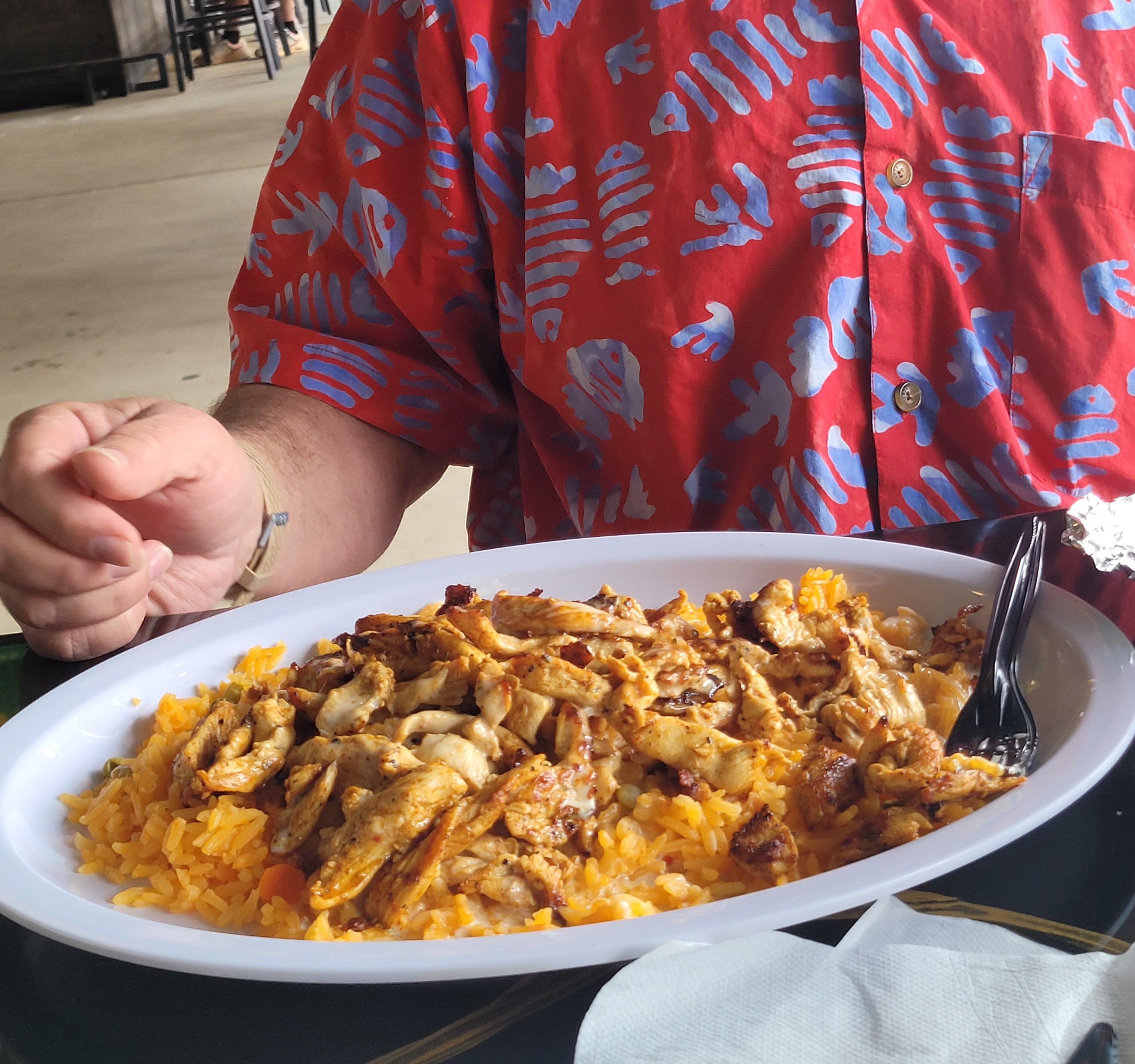 California Mexican Grill Chicken with rice