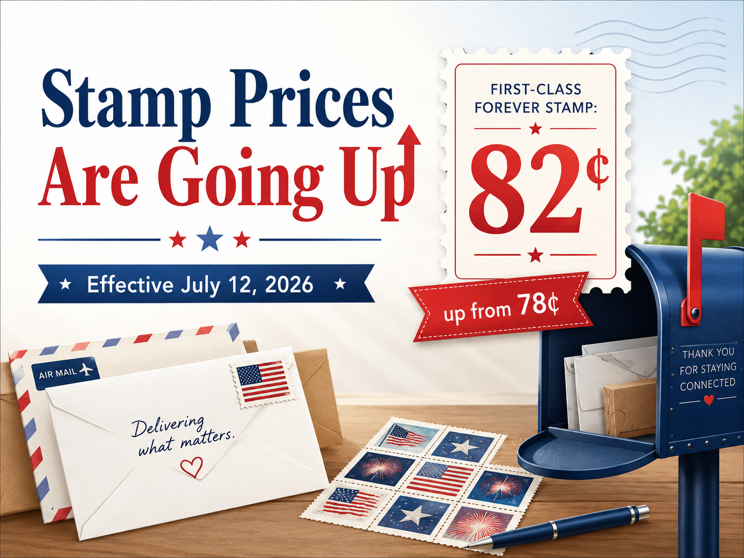 picture of new stamp price